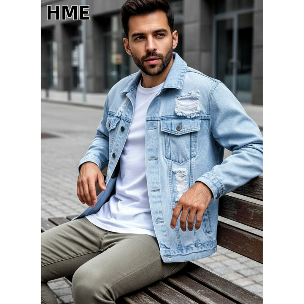 Lässige Denimjacke