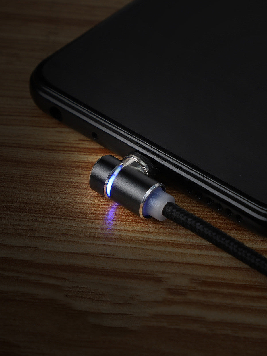 Magnetisches LED-Ladekabel für USB-C & iPhone
