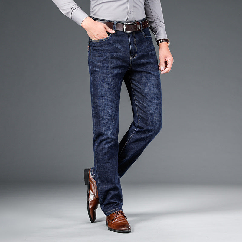 Herren Jeans Straight Loose Business