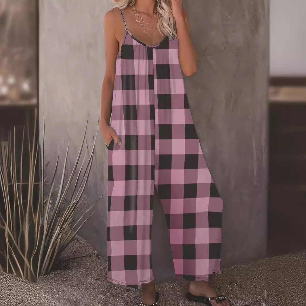 Lässiger Jumpsuit mit Spaghettiträgern