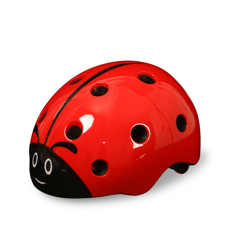 Velohelm Marienkäfer für Kinder