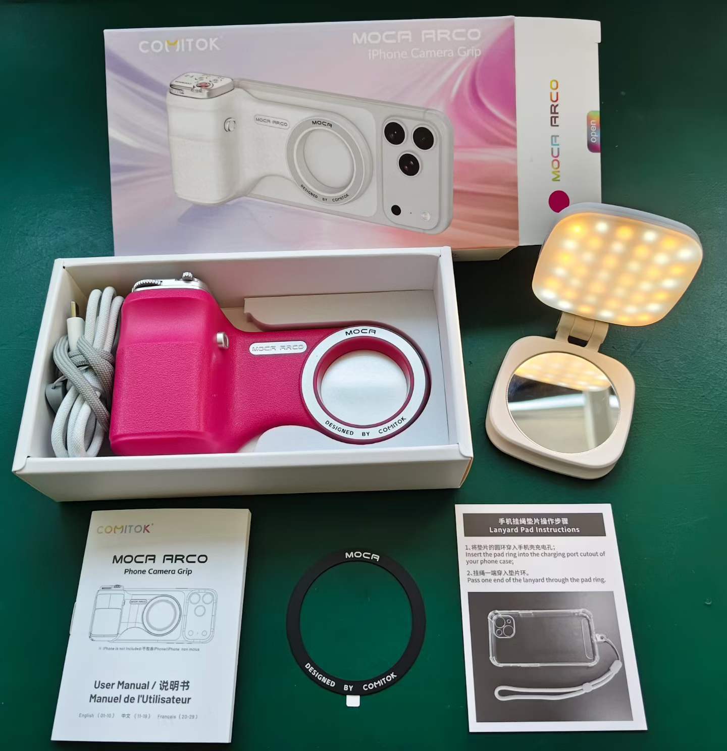 Magnetische Handy-Kamerahilfe MOCA ARCO