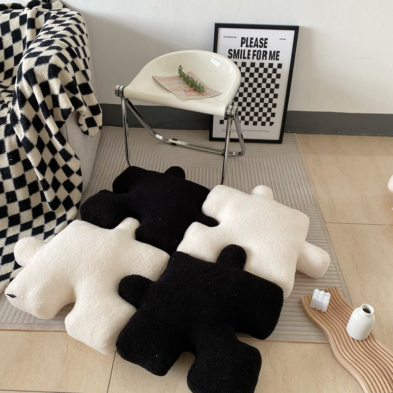 Puzzle-Kissen – Modern & dekorativ