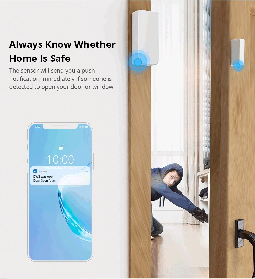 Tür- und Fenstersensor WLAN