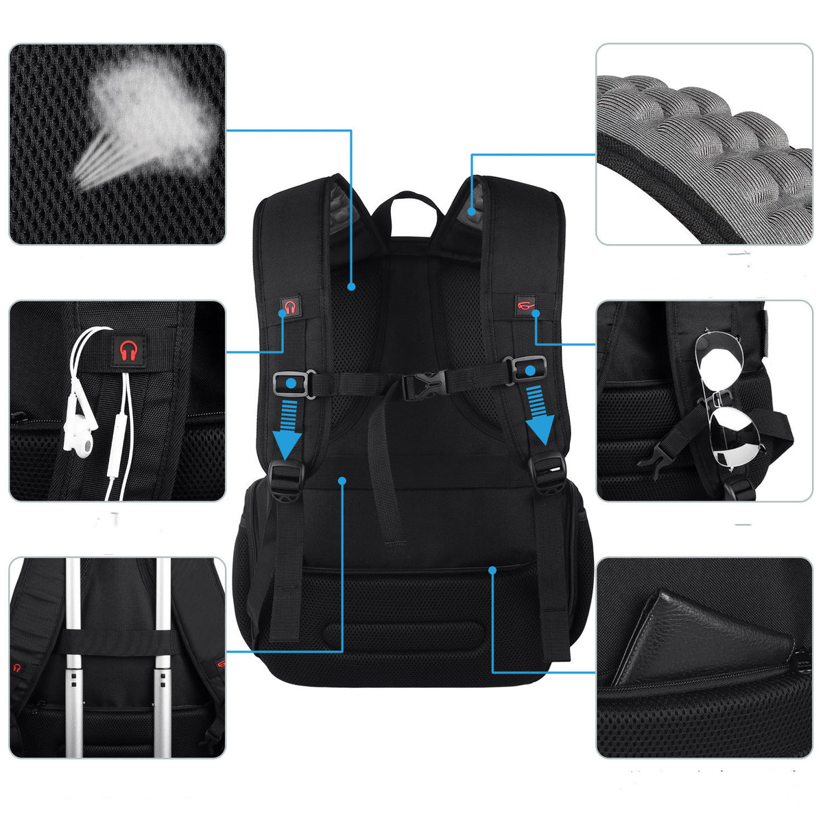 Sabre Business-Rucksack, multifunktional | LuxeStyle