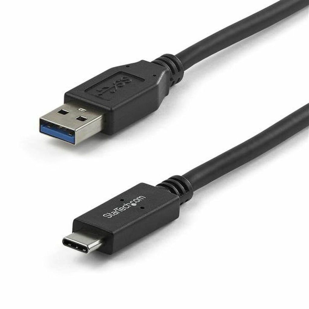 USB A zu USB-C-Kabel Startech USB31AC1M Schwarz – LuxeStyle Schweiz