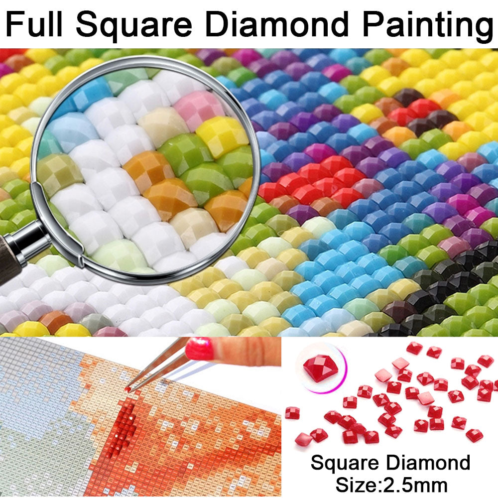 5D Diamond Painting Set «Hase»