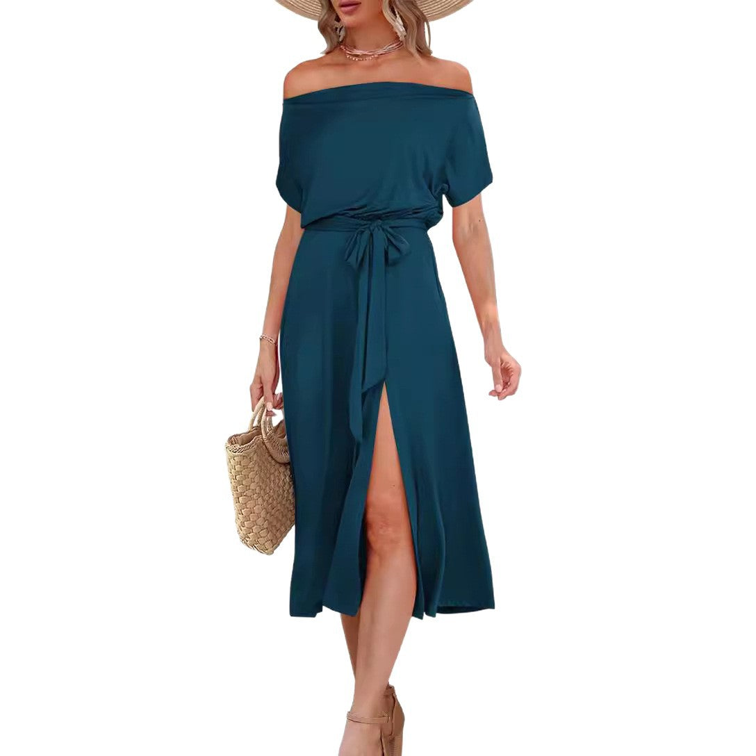 Elegantes Off-Shoulder Sommerkleid – Bild 3 | LuxeStyle