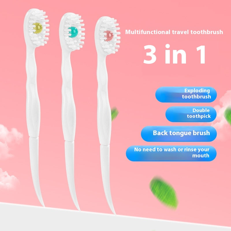 Bead Toothbrush – Tragbare Einweg-Zahnbürsten · 20 Stück – Bild 2 | LuxeStyle