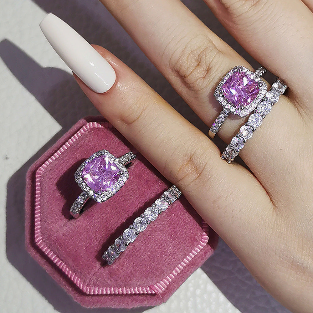Qixi Festival Ring-Set im europäischen Stil – Bild 10 | LuxeStyle