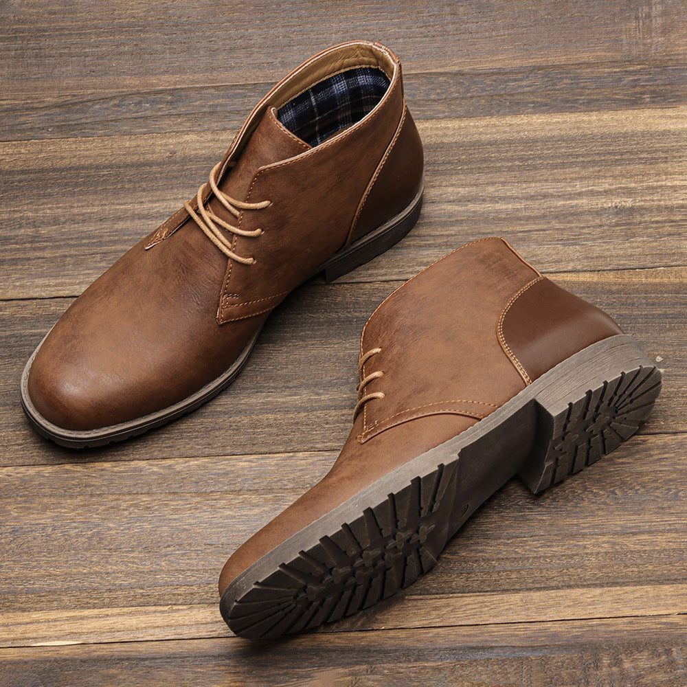 Herren Retro Arbeitsstiefel