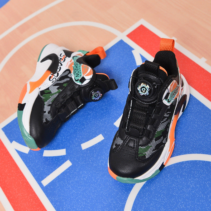 Basketball-Sneakers mit Drehverschluss – Bild 4 | LuxeStyle
