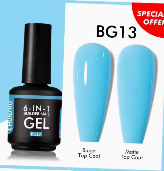 6-in-1 Verlängerungsgel für Nägel, 15ml – Bild 19 | LuxeStyle