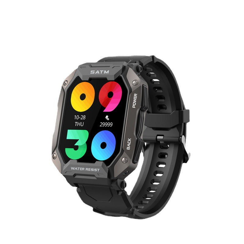 Smartwatch 5ATM wasserdicht mit Herzfrequenz & SpO2 – Bild 3 | LuxeStyle