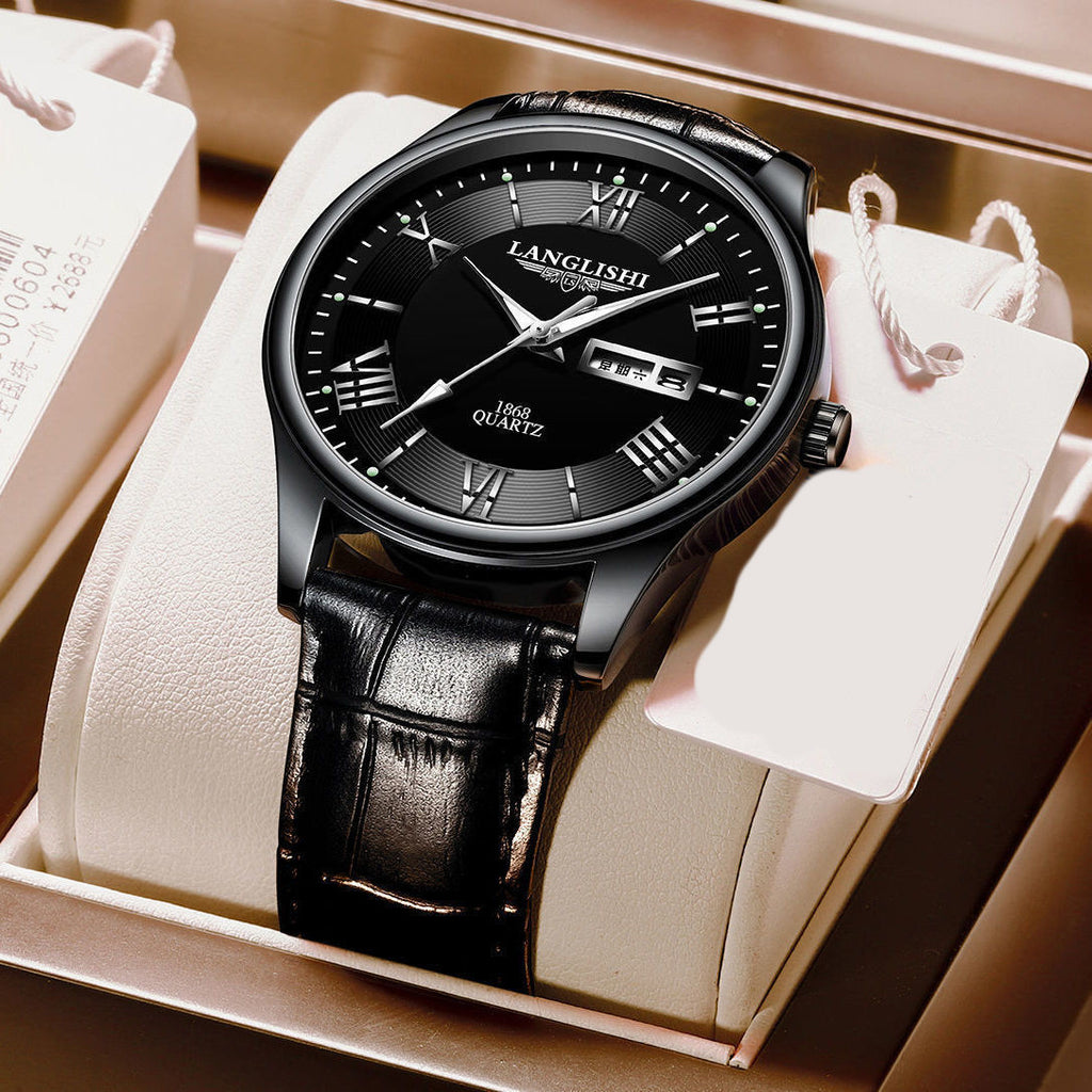 Herren-Uhr mit Leuchtzeigern – Bild 12 | LuxeStyle