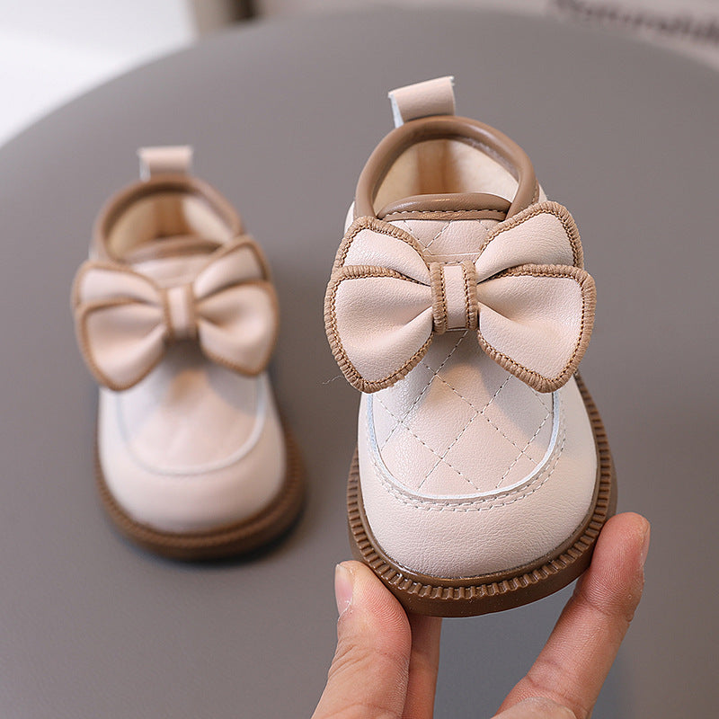 Mädchen Baby Baumwollschuhe mit Schleife
