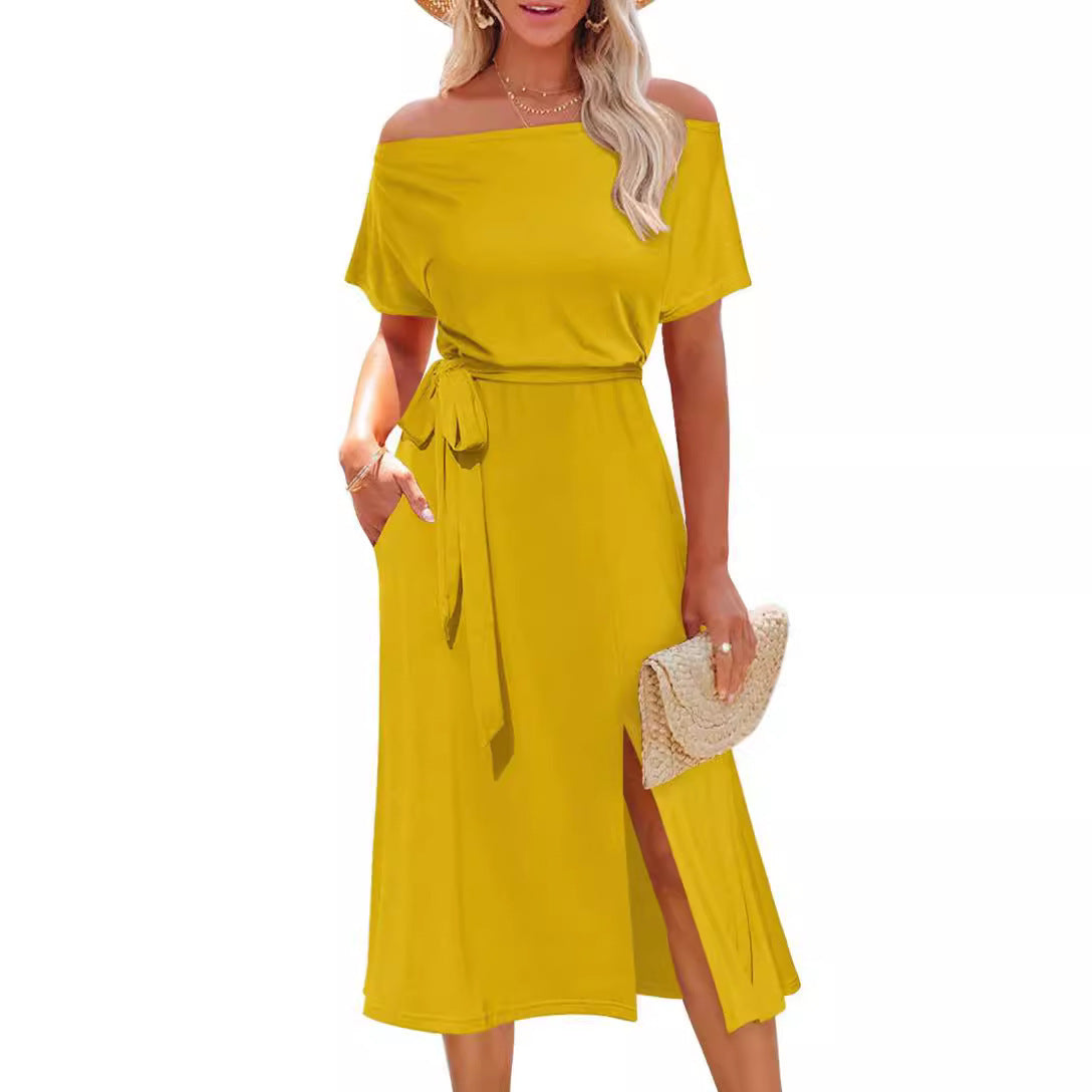 Elegantes Off-Shoulder Sommerkleid – Bild 8 | LuxeStyle