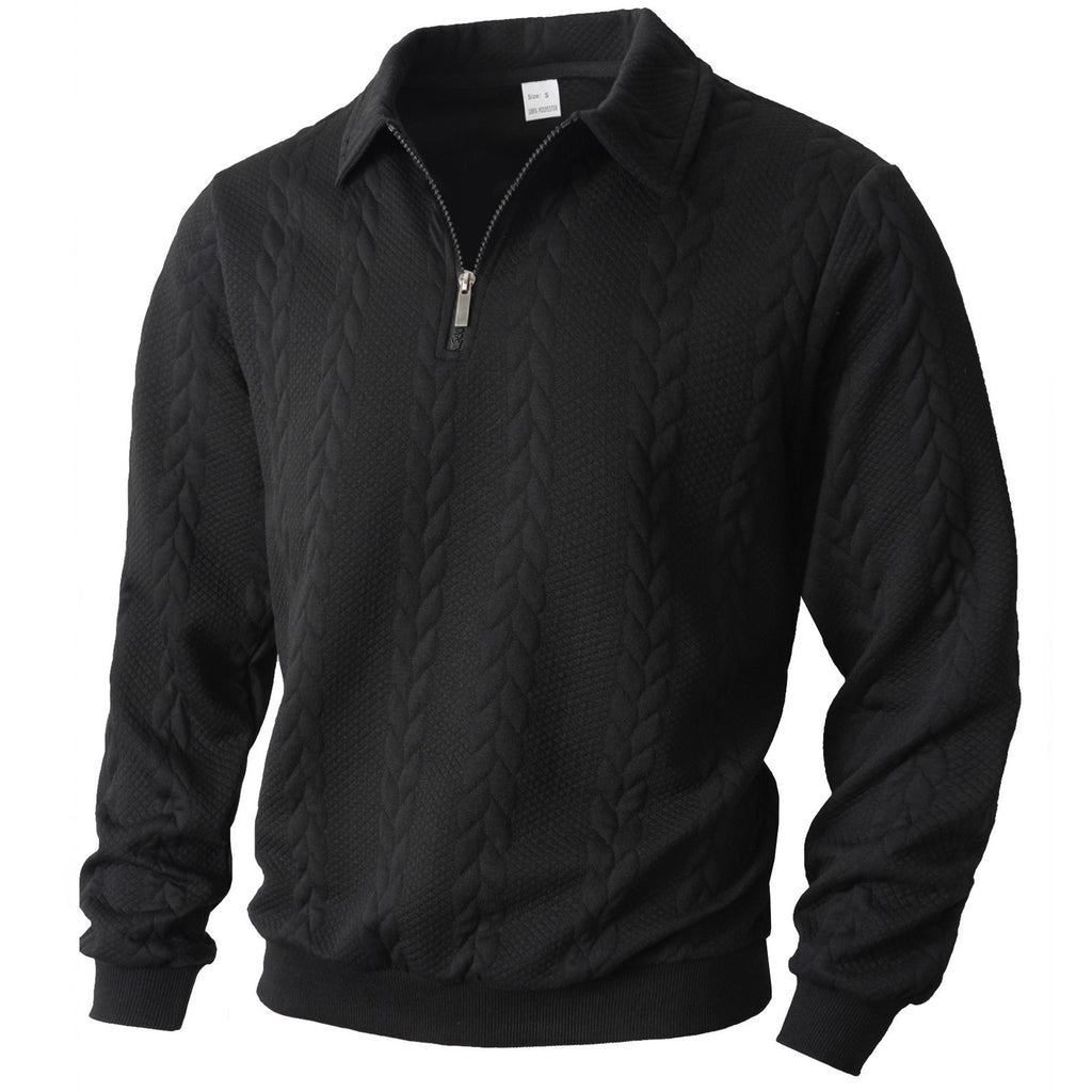 Herren Sport Hoodie mit Half-Zip