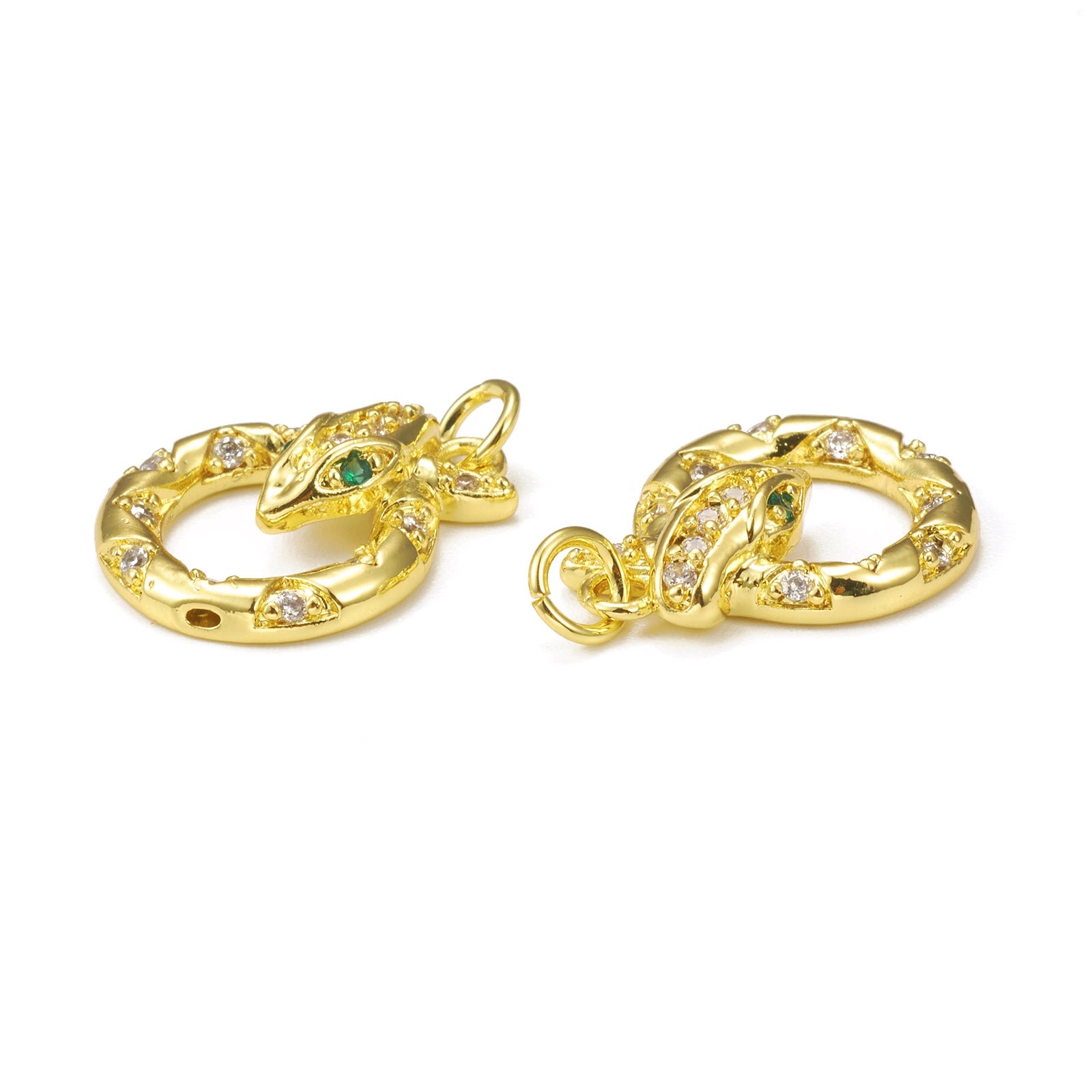 5-teilige Anhänger-Set mit Cubic Zirconia