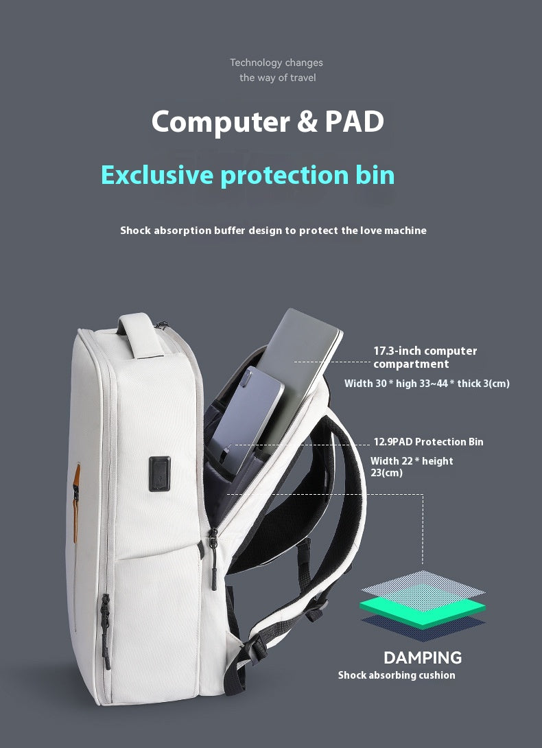 Urbaner Freizeitrucksack für Herbst und Winter