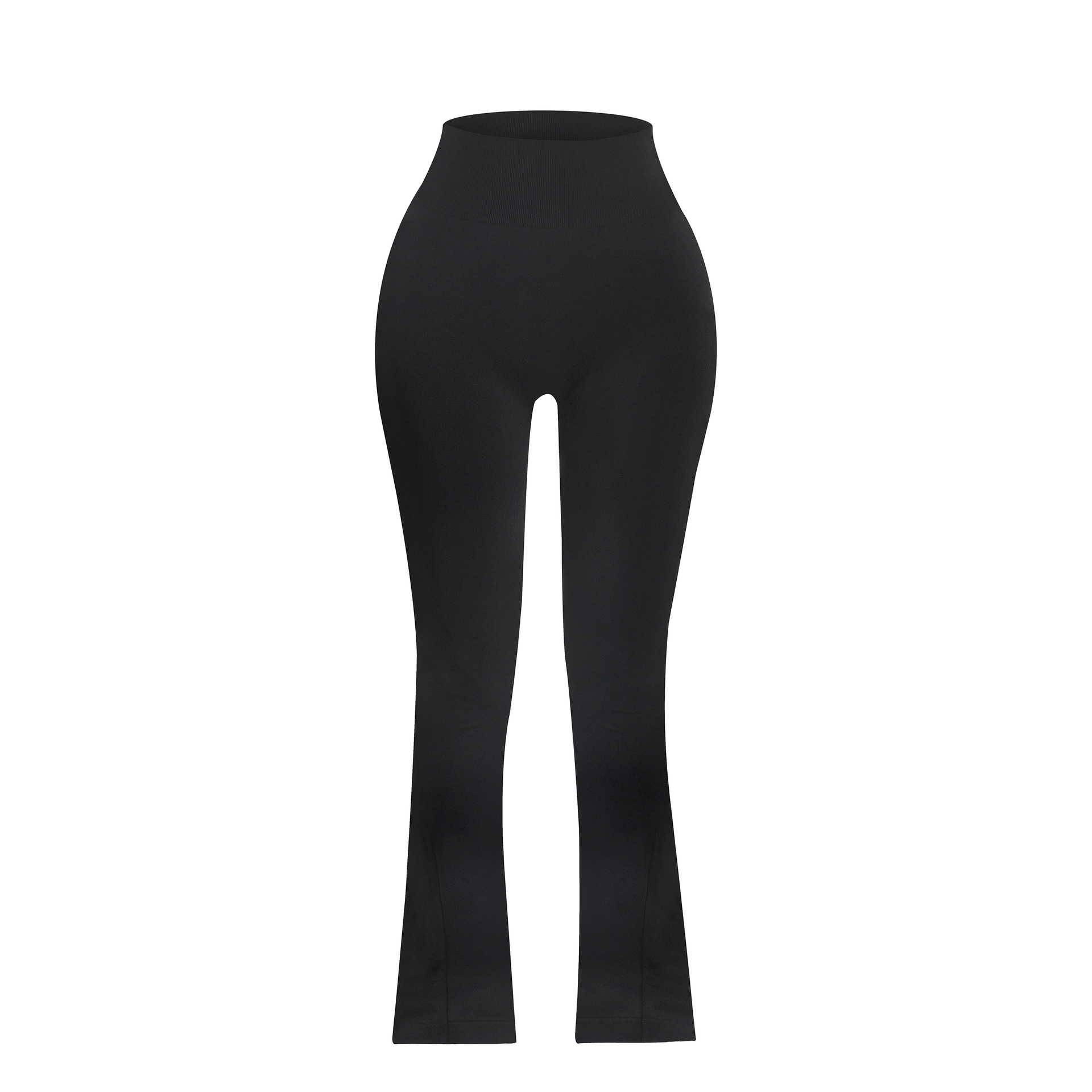 High Waist Flared Yoga Pants mit Scrunch