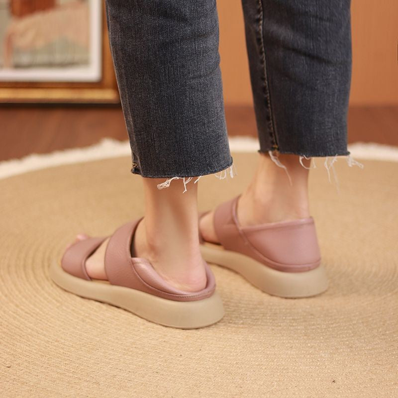 Slip-on Sandalen im Römer-Stil | LuxeStyle