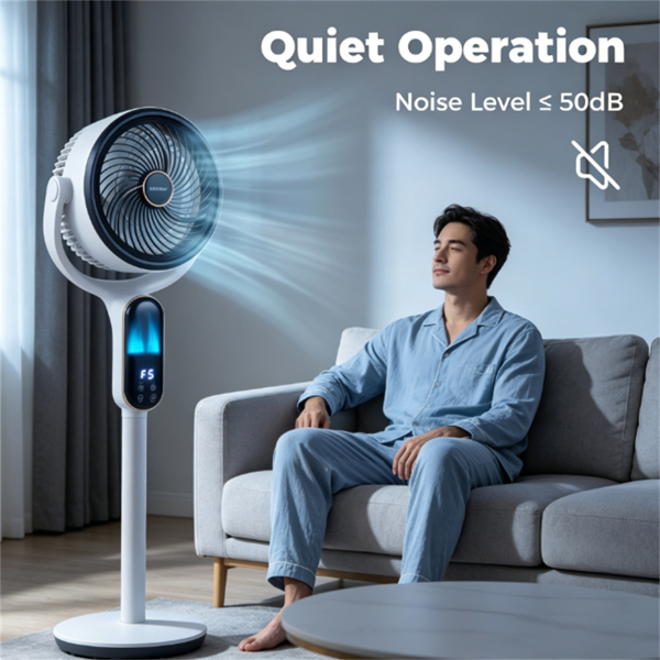 Stehventilator mit Fernbedienung