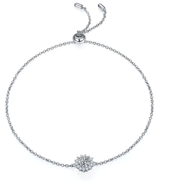 Schmuck-Set «Trio» · 925 Silber (Kette · Ohrringe · Armband)