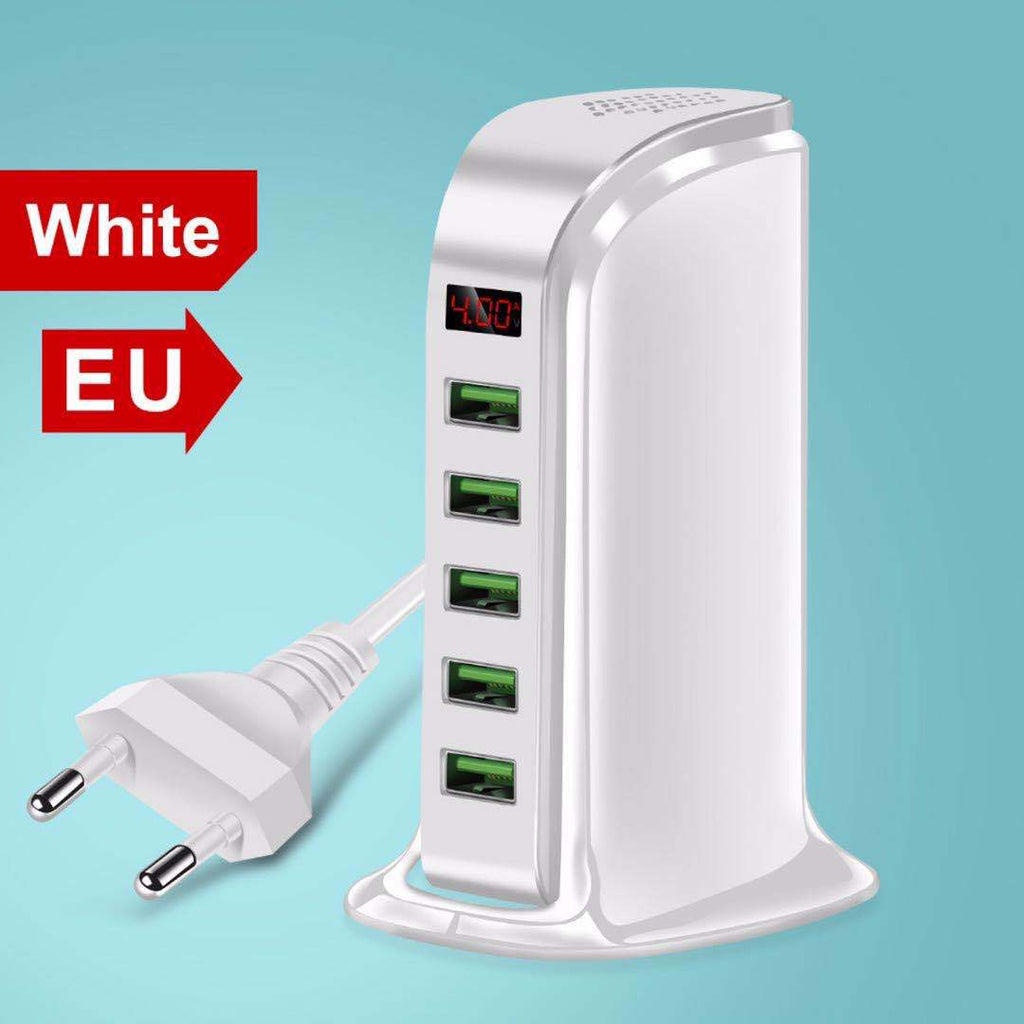 USB Smart Ladegerät mit 5 Anschlüssen – Bild 2 | LuxeStyle