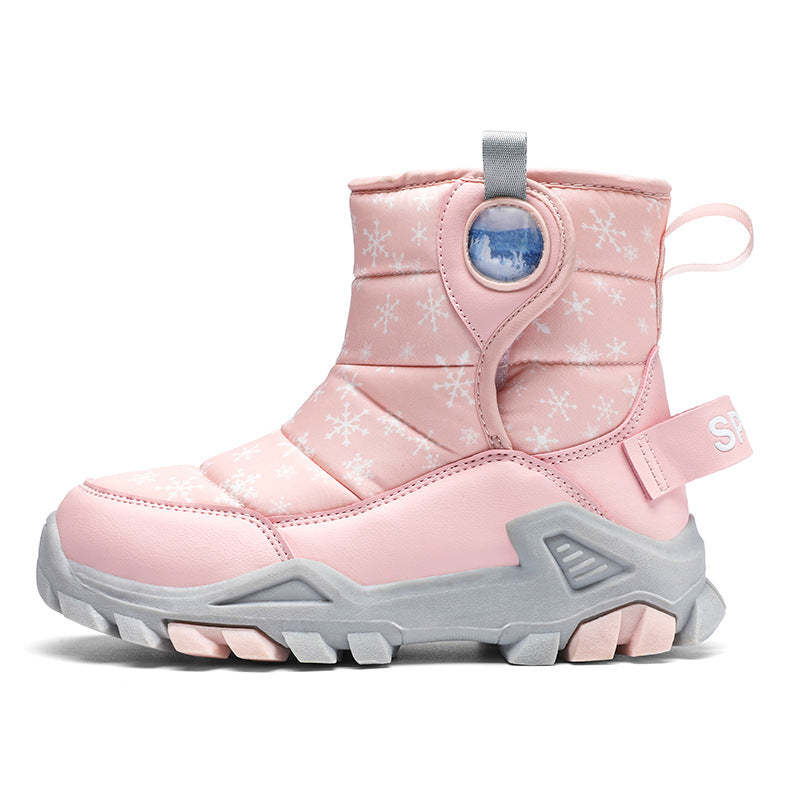 Gefütterte Schneestiefel für Kinder