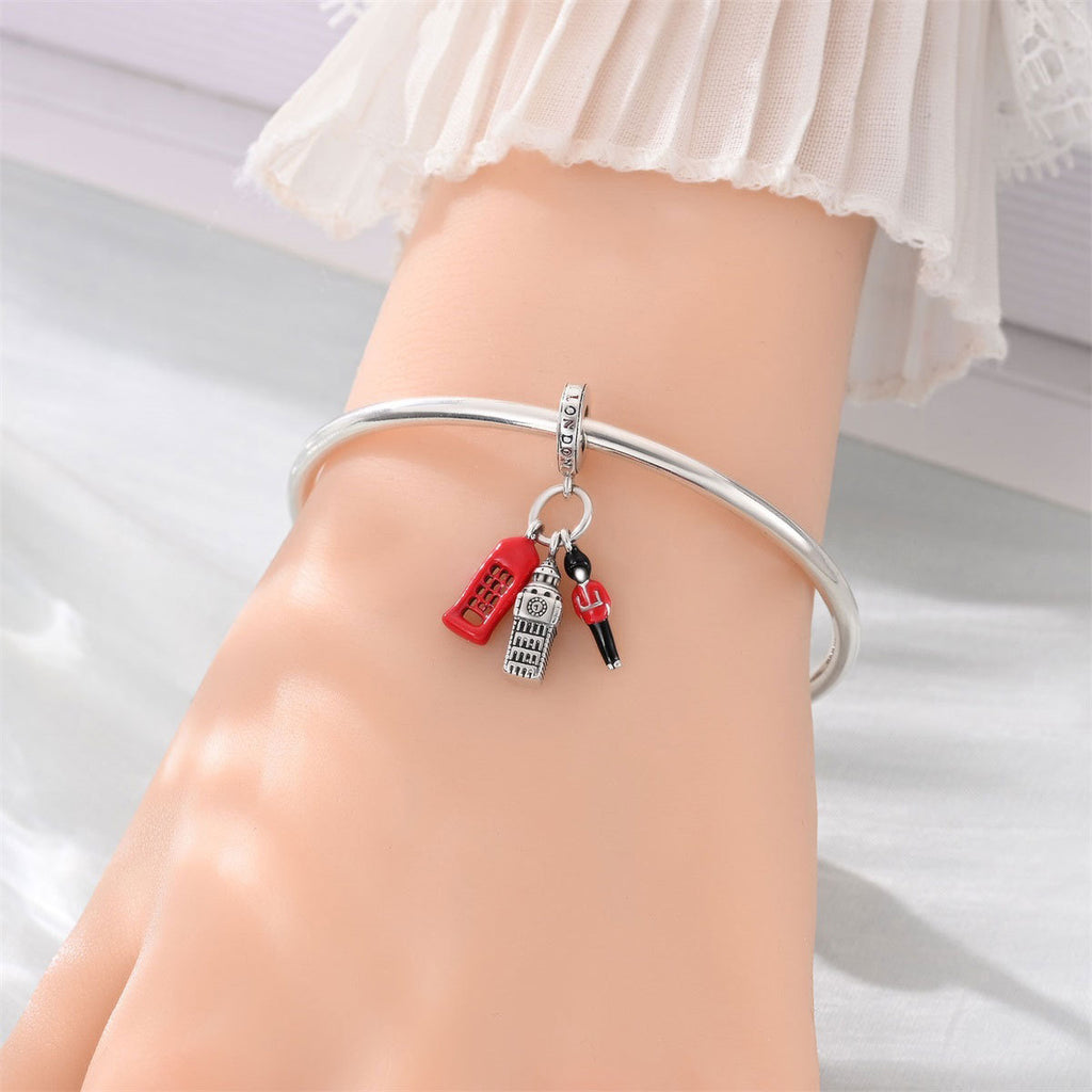 Big Ben Charm, versilbert