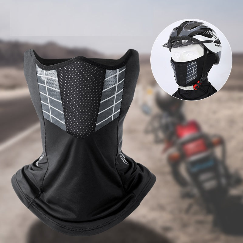 Sonnenschutz Gesichtsmaske, elastisch und atmungsaktiv – Ansicht 5
