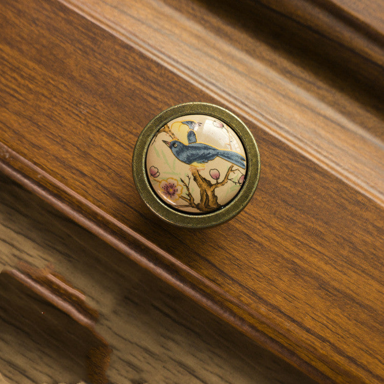 Schubladenschloss mit Fortune Bird Design | LuxeStyle