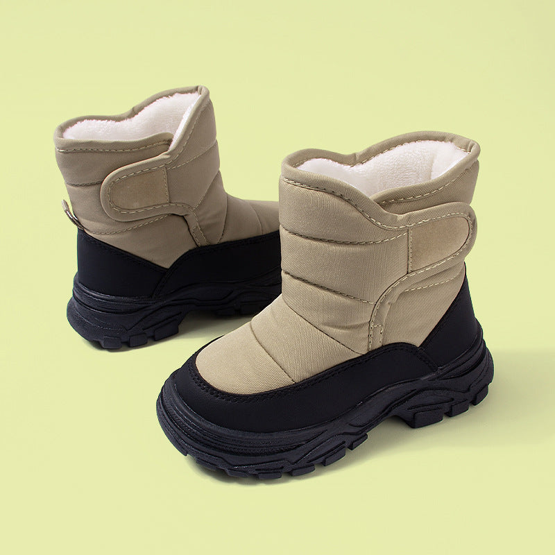 Warme, gefütterte Winter-Sneakers für Kinder