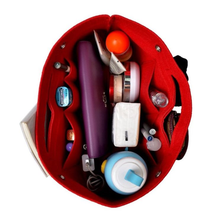 Makeup Organizer aus Filz