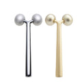 Y-förmiger 3D Gesichtsmassage-Roller in Silber und Gold