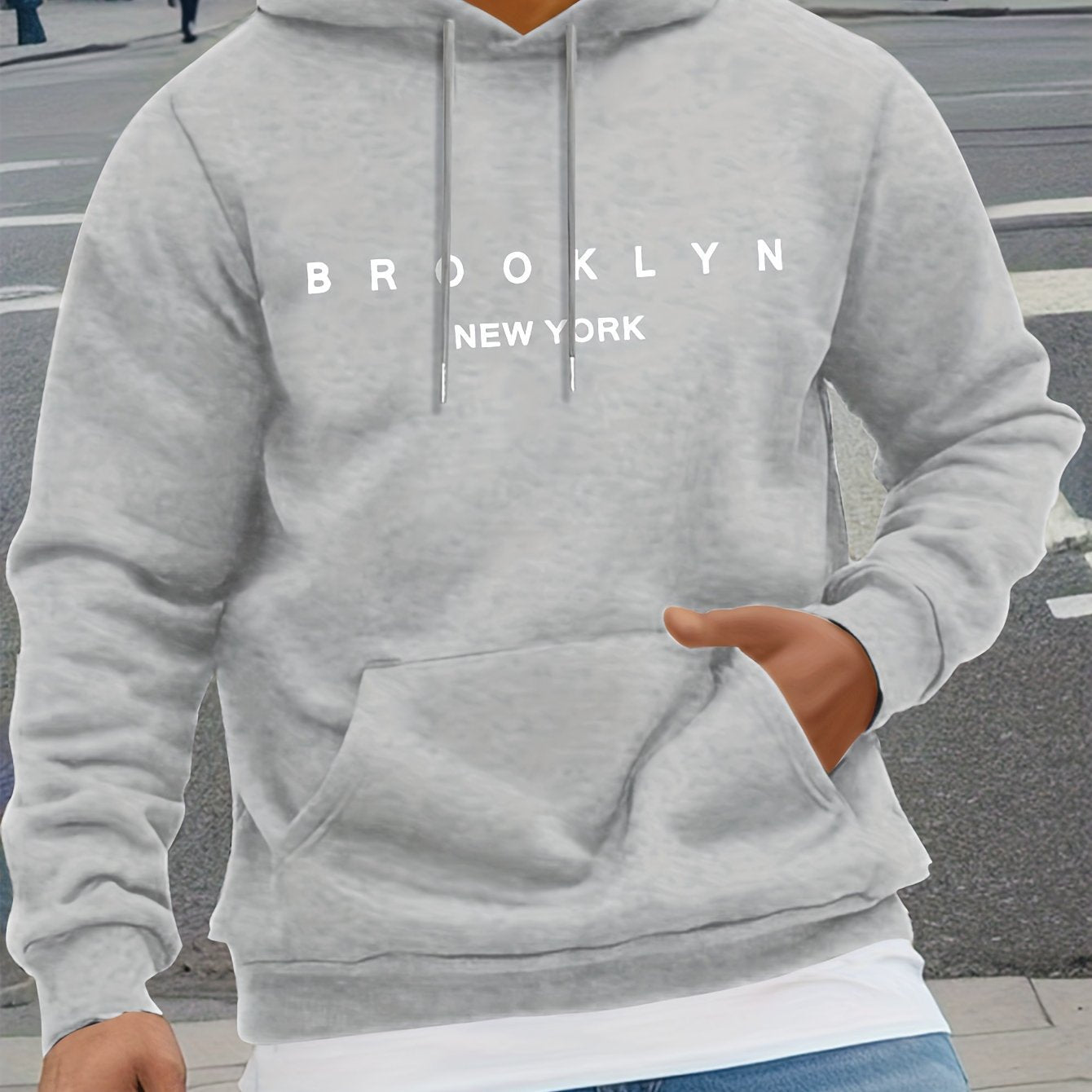 Pullover mit Buchstaben-Druck
