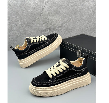 Minimalistische Chunky Sohlen Freizeitschuhe