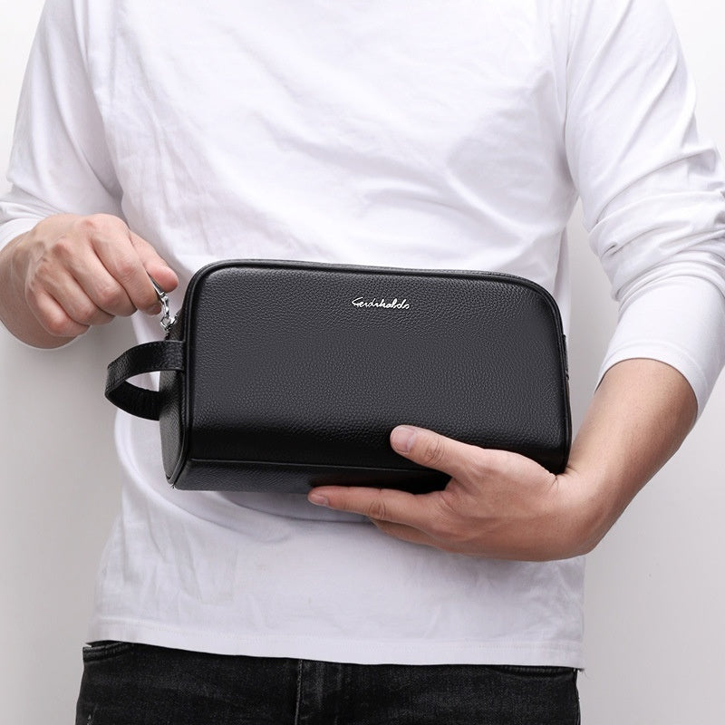 Herren Clutch Wallet Leder Tasche