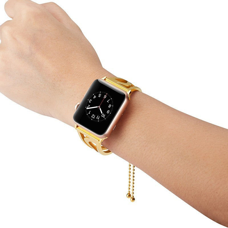 Edelstahl-Hohlarmband für Apple Watch – Bild 12 | LuxeStyle