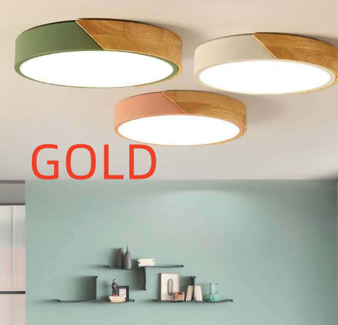 Nordic Macaroon Tischlampe rund