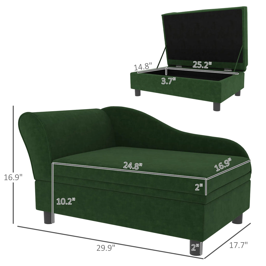 Hundebett mit Stauraum für kleine Hunde & Katzen