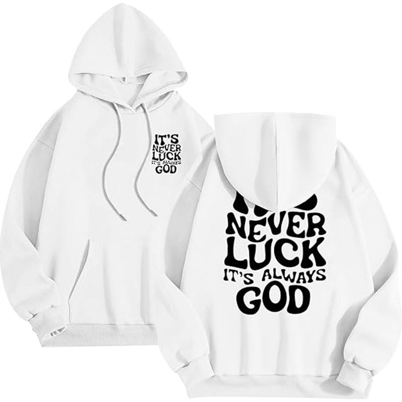 Bedruckter Hoodie für Herren