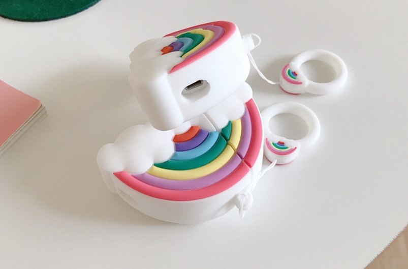 Regenbogen-Hülle für Bluetooth-Kopfhörer | LuxeStyle