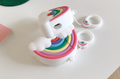 Regenbogen-Hülle für Bluetooth-Kopfhörer | LuxeStyle