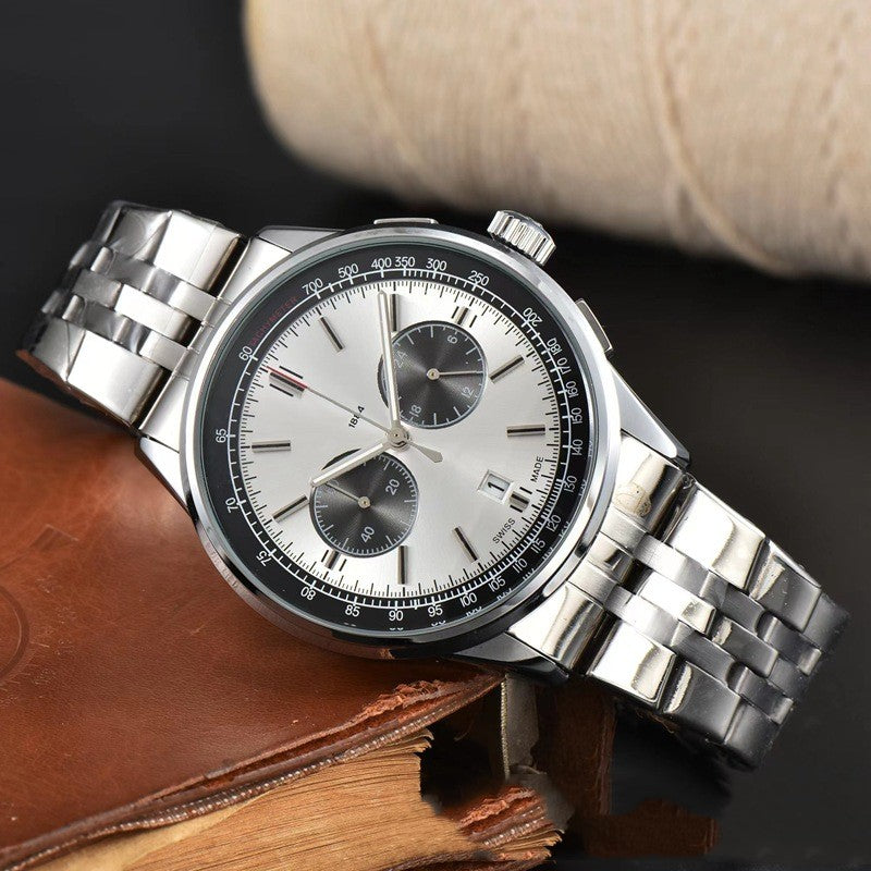 Herren-Uhr aus Stahl – Bild 5 | LuxeStyle