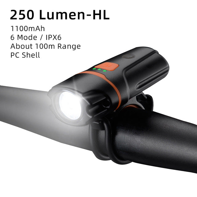 ROCKBROS Velo Frontlicht USB-Ladefunktion