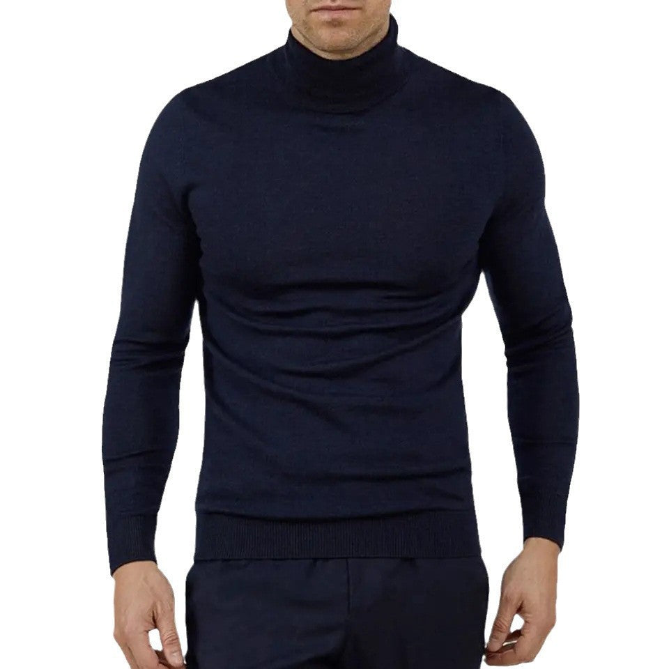 Herren Strickpullover einfarbig