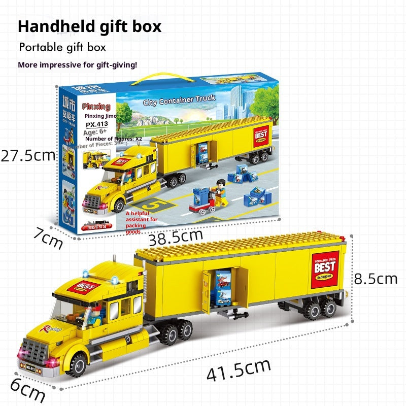 City Container Lastwagen Bausteine – Bild 5 | LuxeStyle