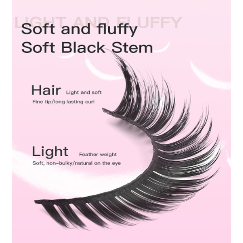 Falsche Wimpern für dramatischen Look